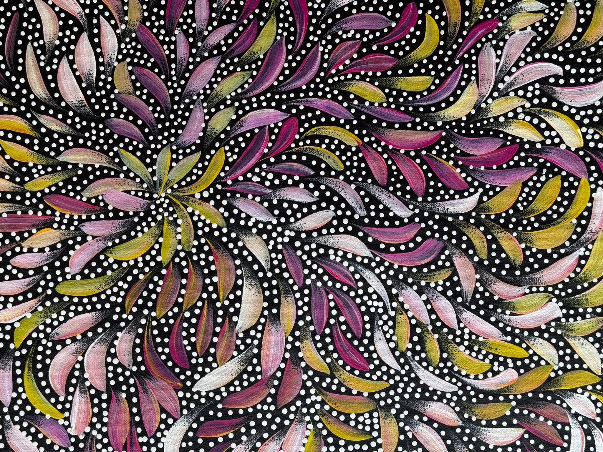 Caroline Numina - Bush Medicine Leaves with Seeds .35-19