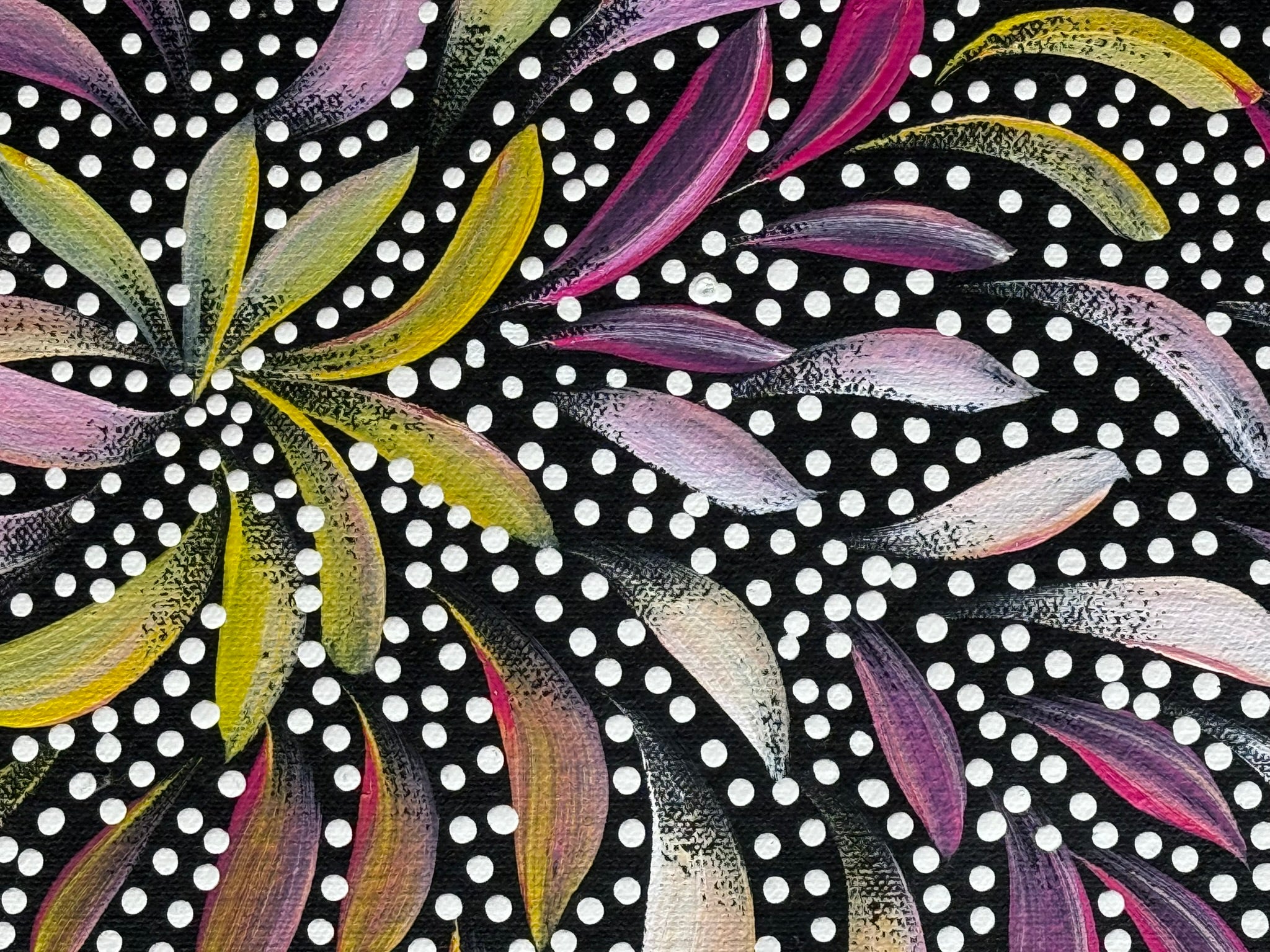 Caroline Numina - Bush Medicine Leaves with Seeds .35-19