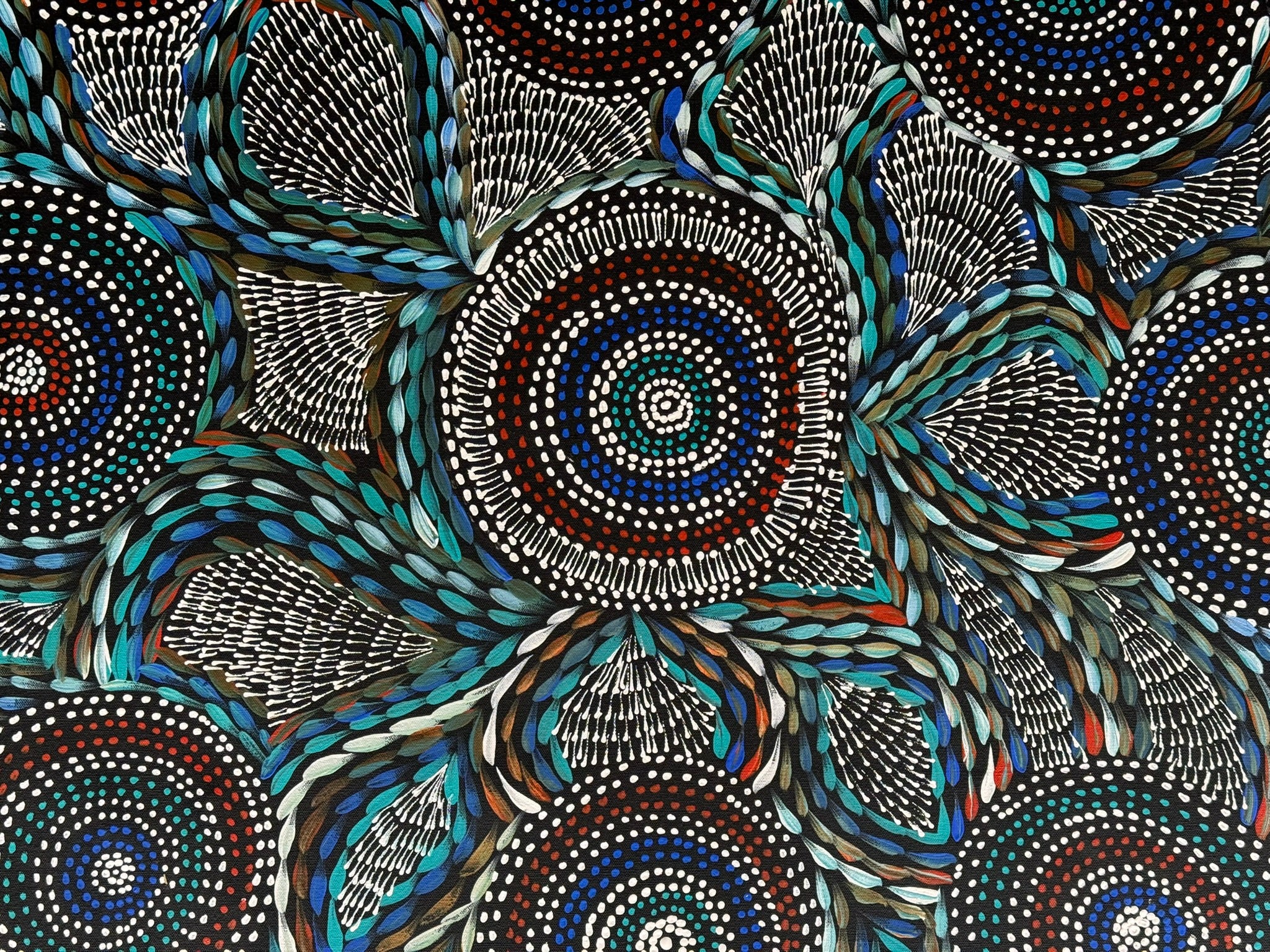 Scott Duggie - Waterholes and Bush Medicine Leaves .40