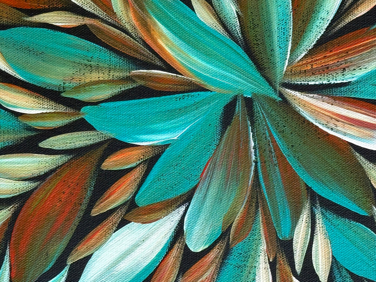 Louise Numina Napananka - Bush Medicine Leaves .86-9