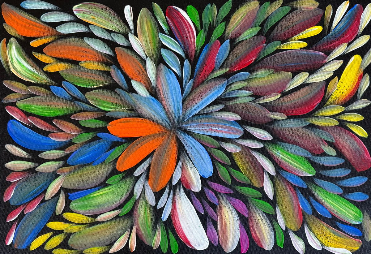 Louise Numina Napananka - Bush Medicine Leaves .16-10