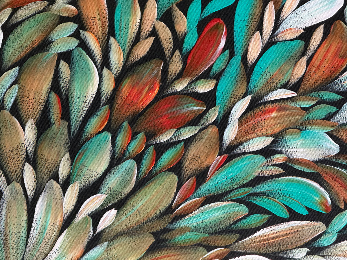 Louise Numina Napananka - Bush Medicine Leaves .31-10