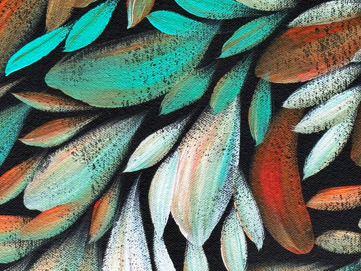 Louise Numina Napananka - Bush Medicine Leaves .31-10