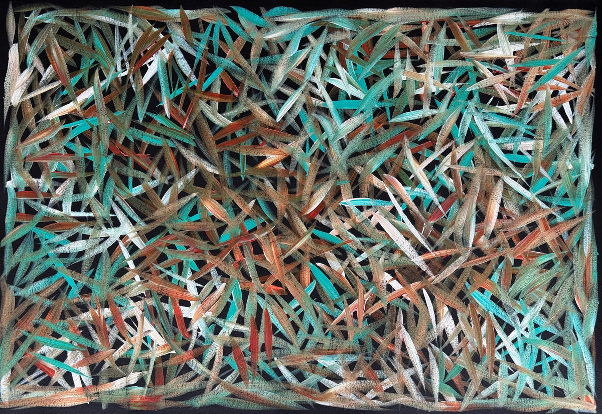 Louise Numina Napananka - Spinifex Grass .31-8