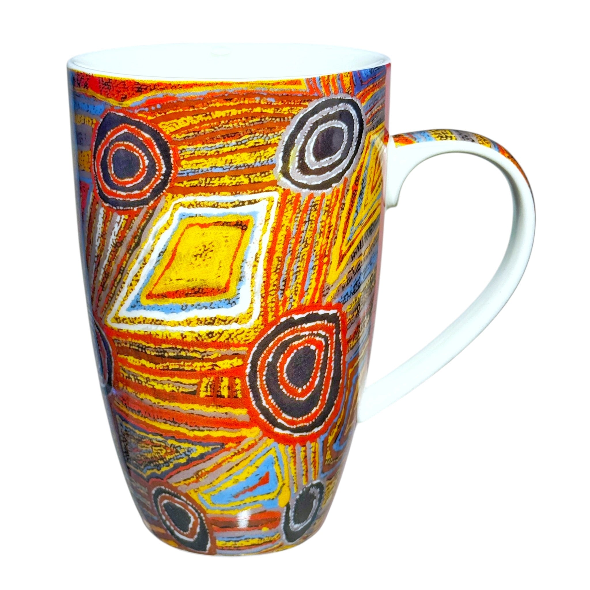 Bone China Mug - Mary Napangardi Brown