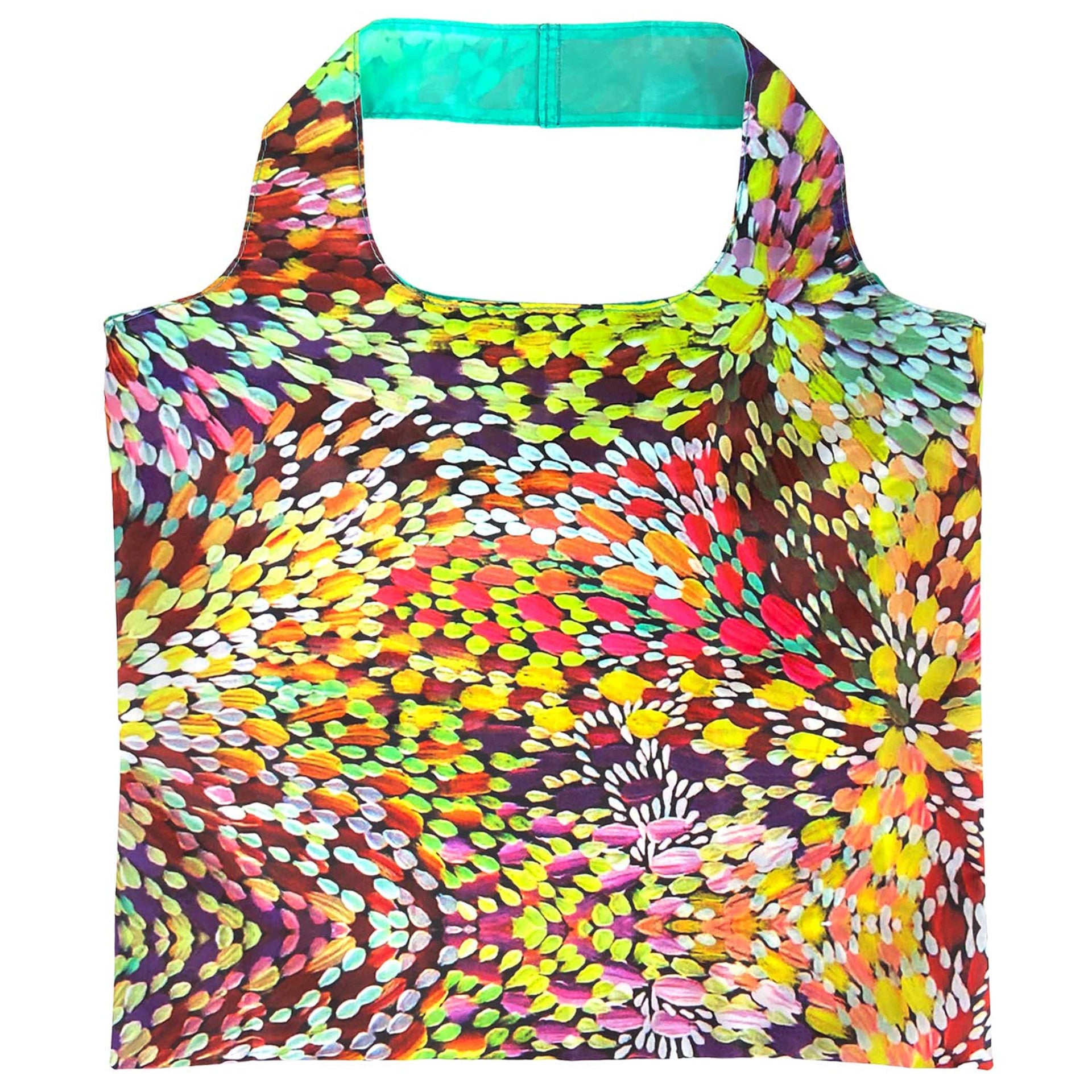 Foldable Shopping Bag (Recycled) - Janelle Stockman - Multi