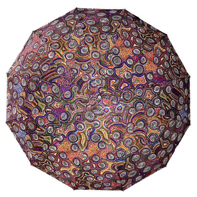 Folding Umbrella - Janie Petyarre Morgan