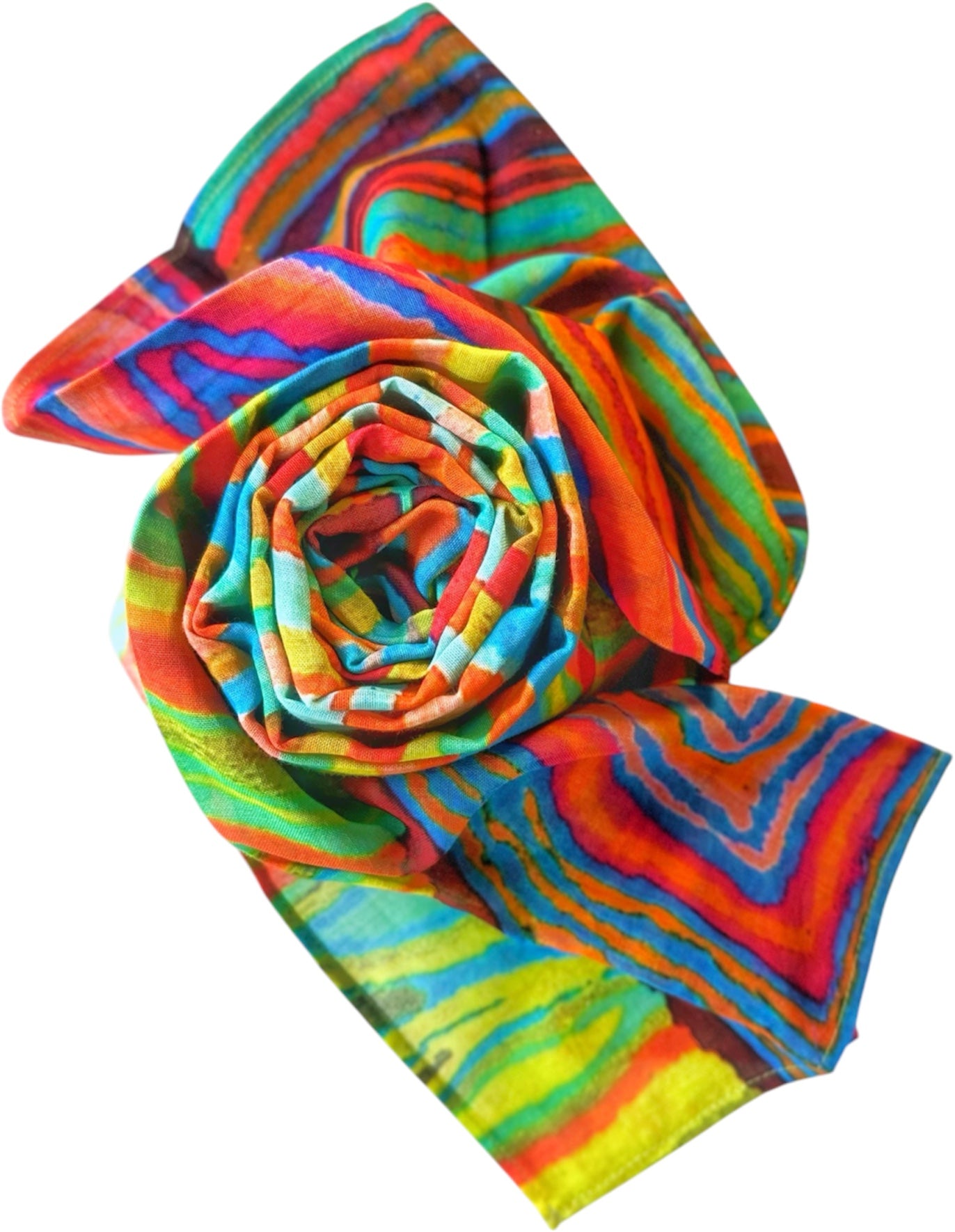 Organic Cotton Summer Scarf - Judy Napangardi Watson