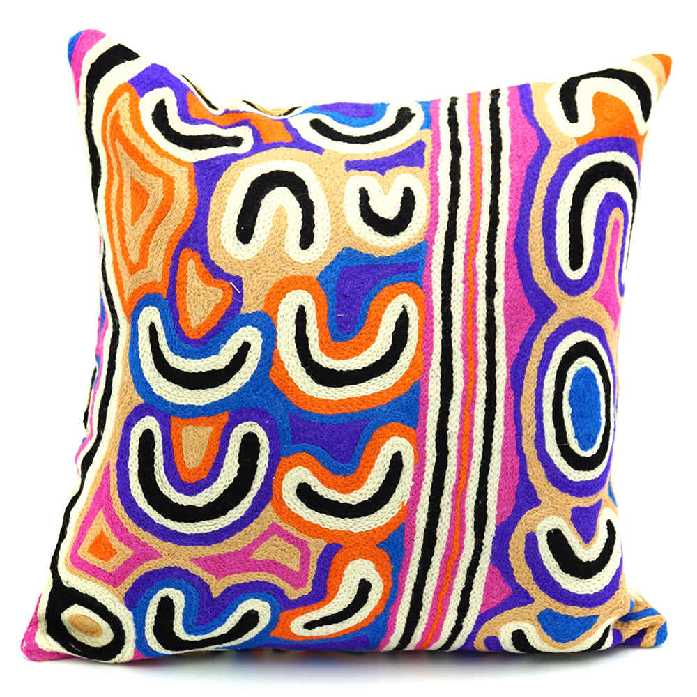 Wool Cushion Cover - Judy Watson