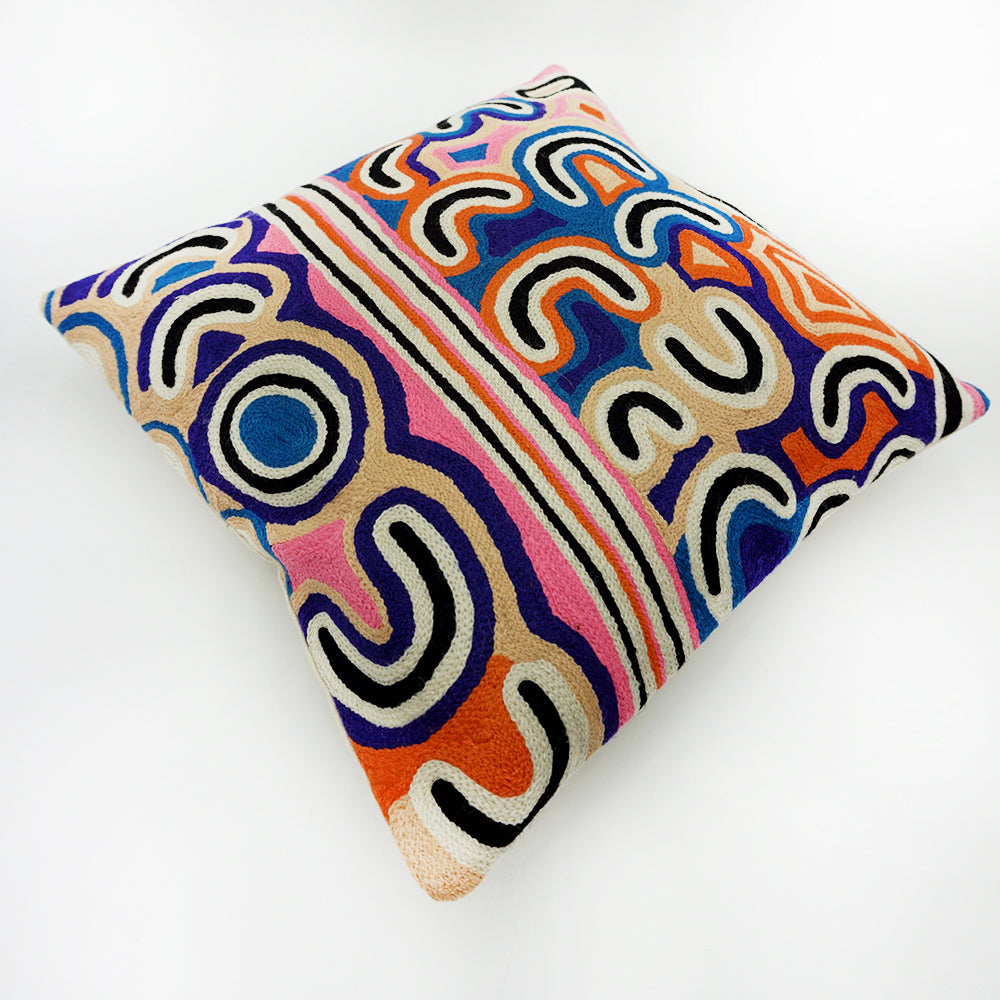 Wool Cushion Cover - Judy Watson