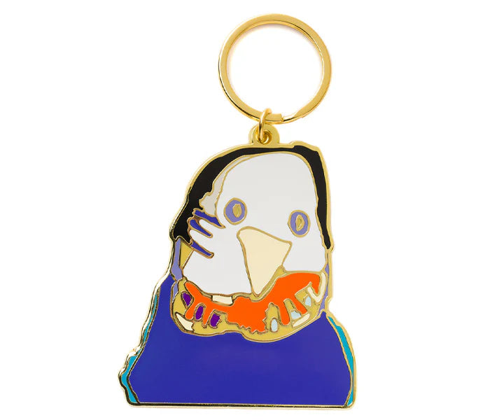 Enamel Keyring - Karen Barnes - Bird