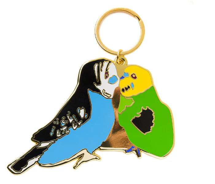 Enamel Keyring - Karen Barnes - Kiss