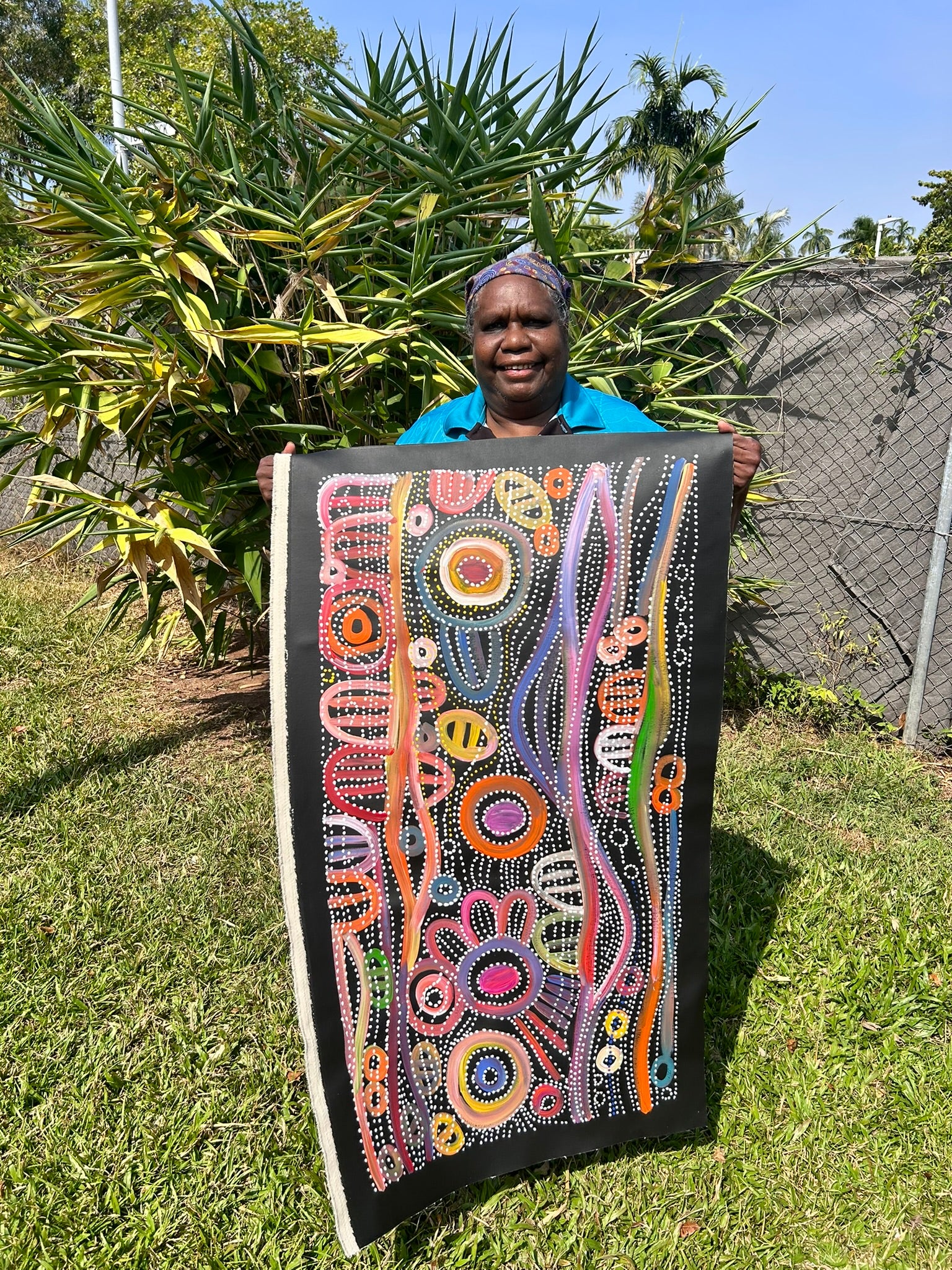 Louise Numina Napananka - Women's Ceremony, Body Paint, Aweleye .49-25