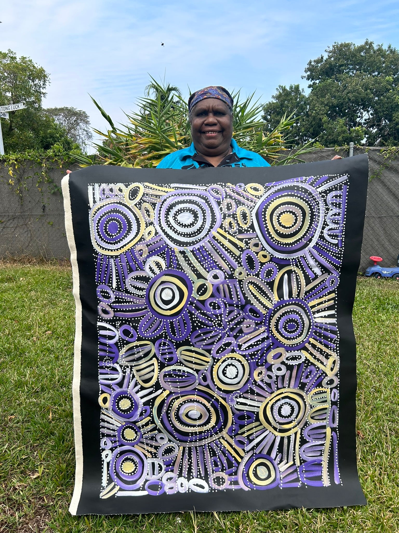 Louise Numina Napananka - Bush Yams (Anatye) .49-28