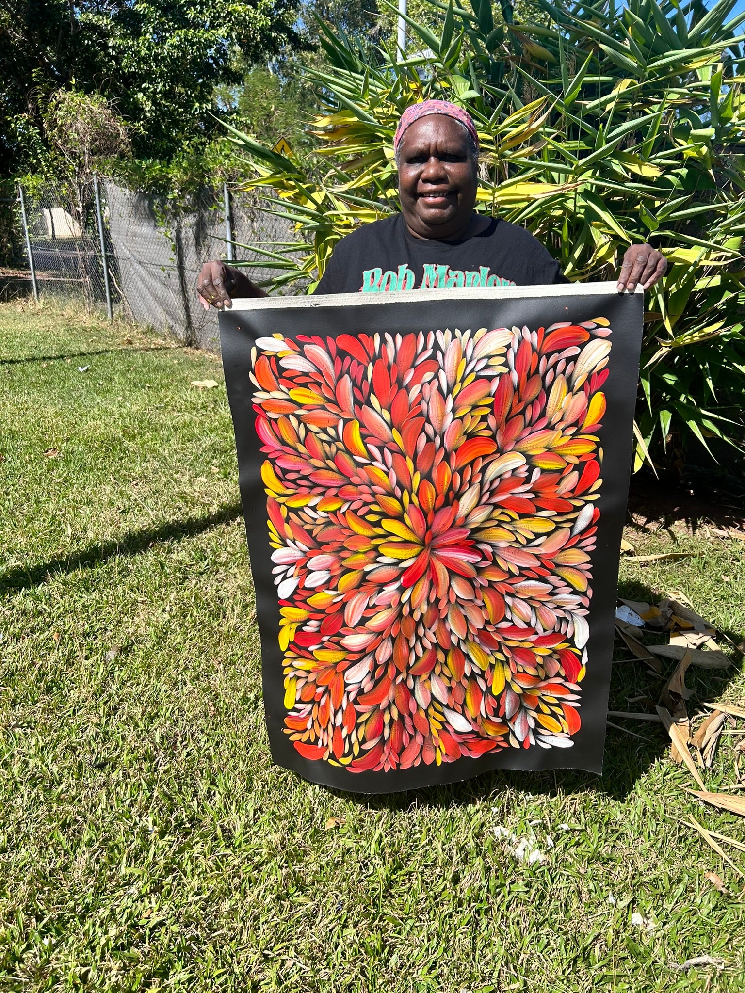 Louise Numina Napananka - Bush Medicine Leaves .49-9