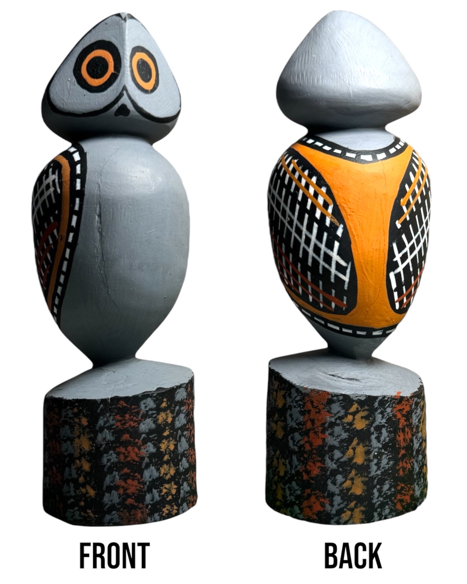 Owl Carving (Grey|M) - Mario Munkara .020