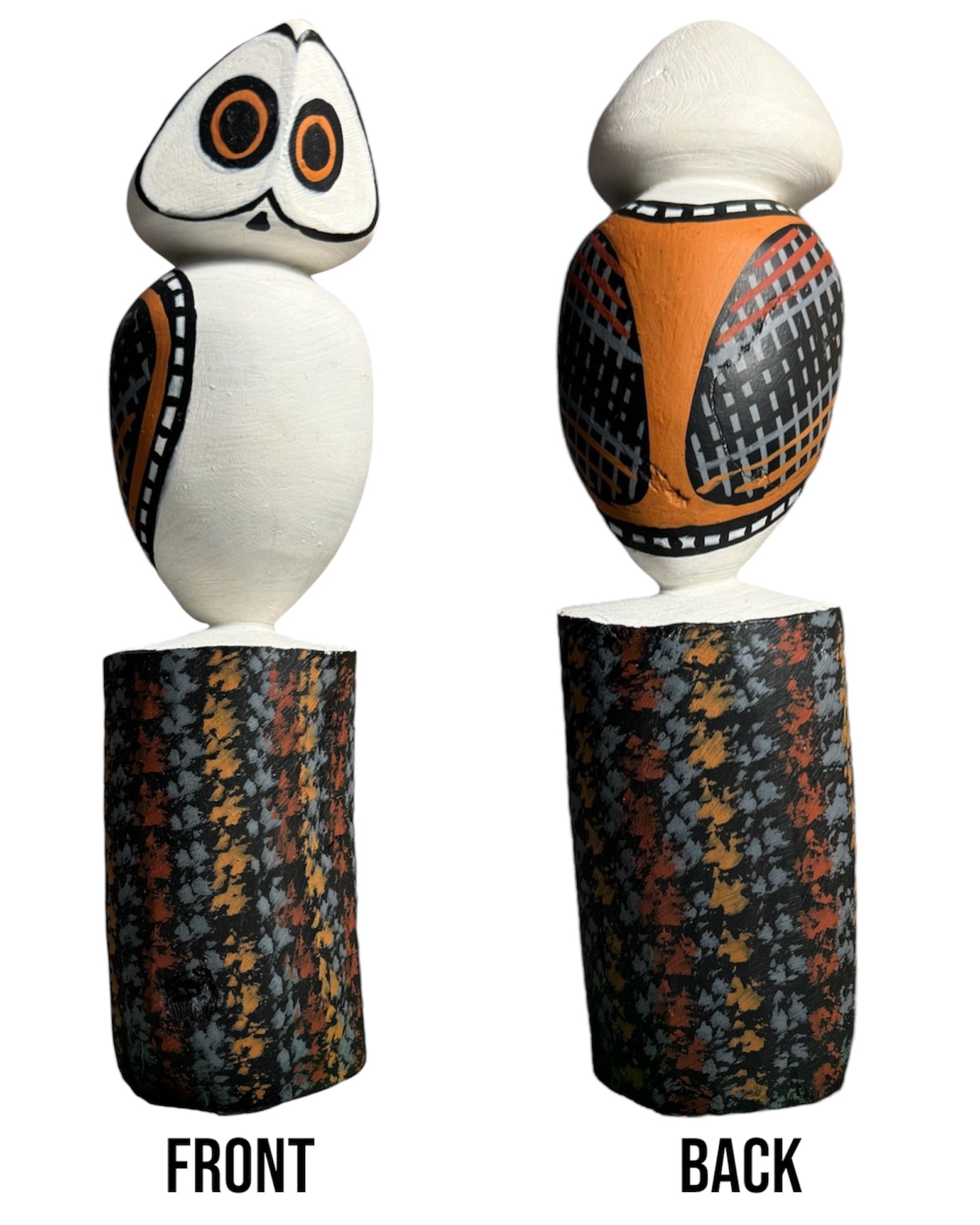 Owl Carving (White|L) - Mario Munkara .020