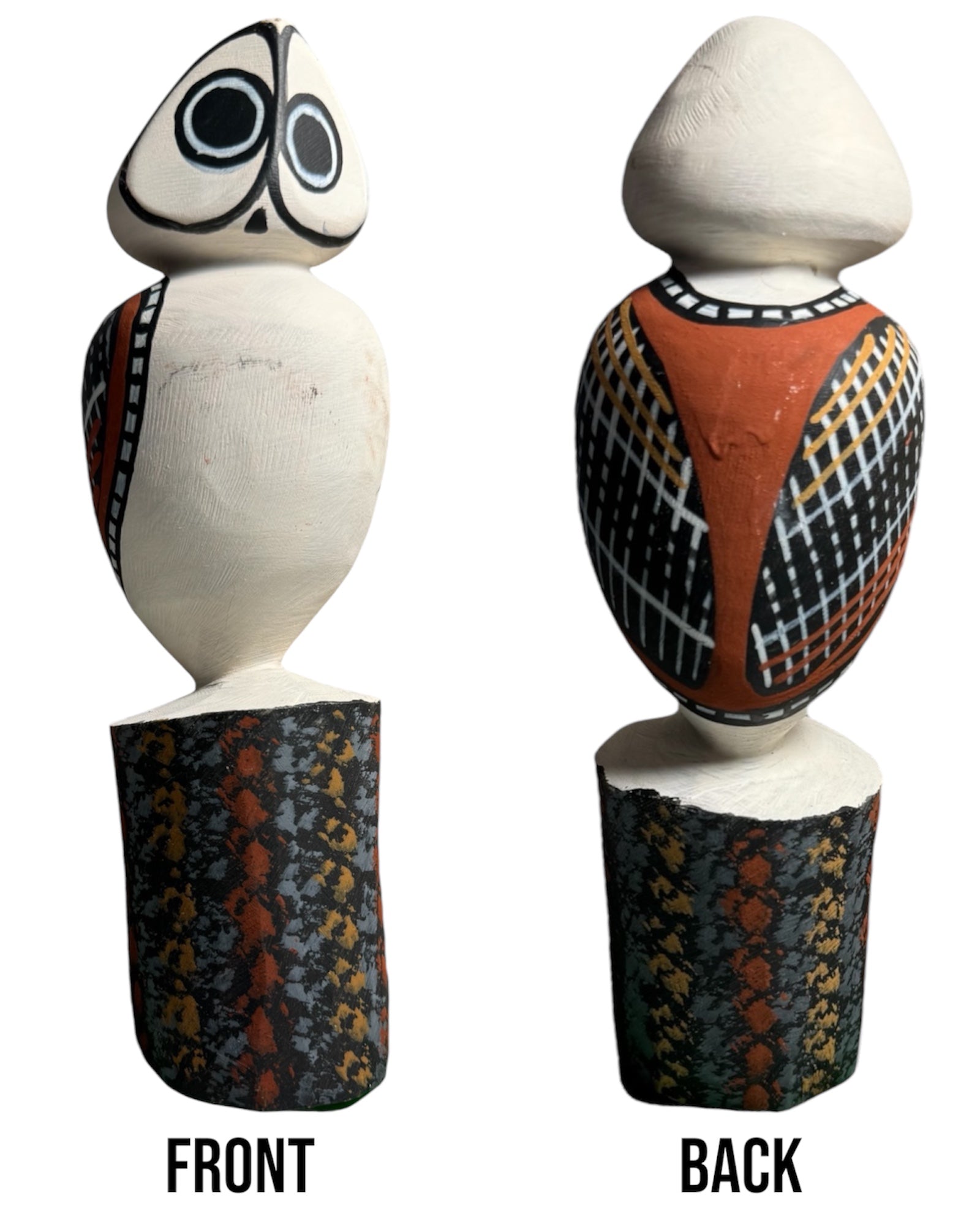 Owl Carving (White|M) - Mario Munkara .030