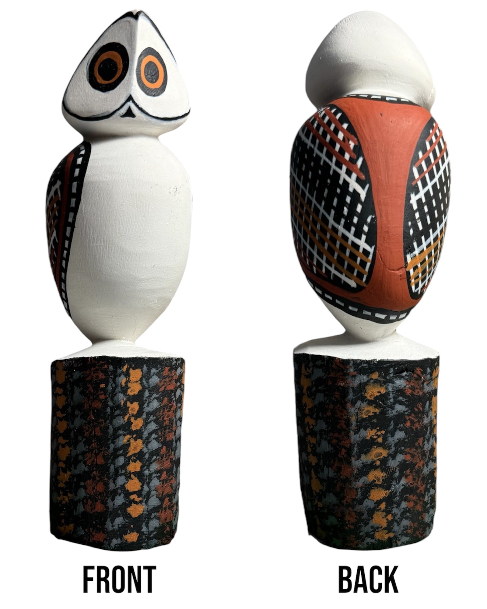 Owl Carving (White|L) - Mario Munkara .040