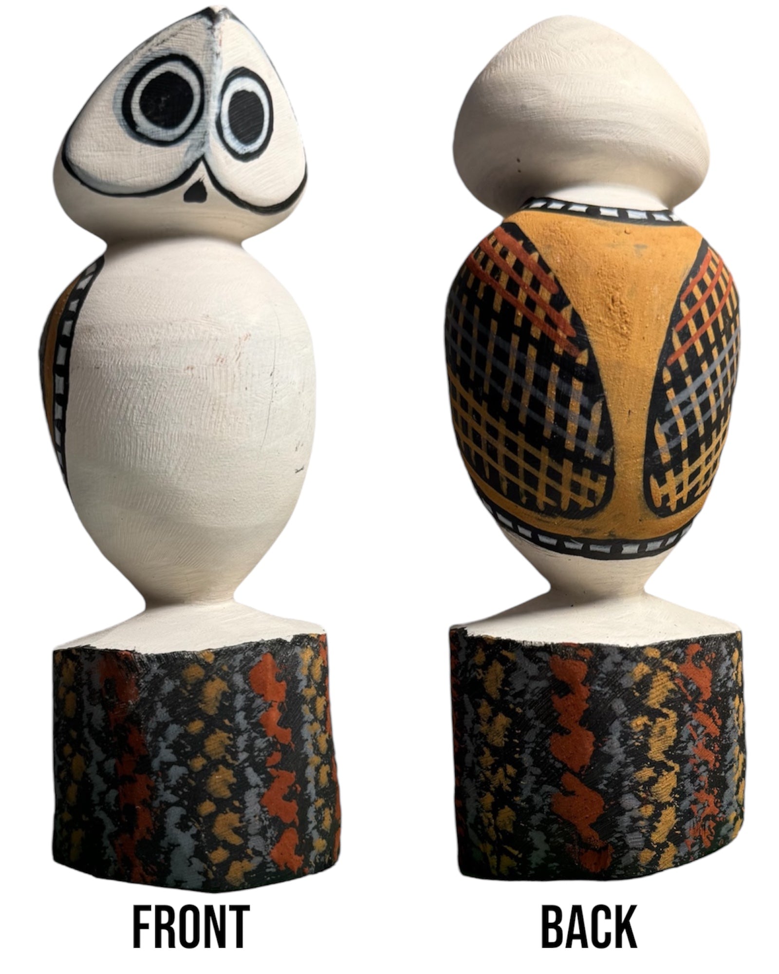 Owl Carving (White|S) - Mario Munkara .050