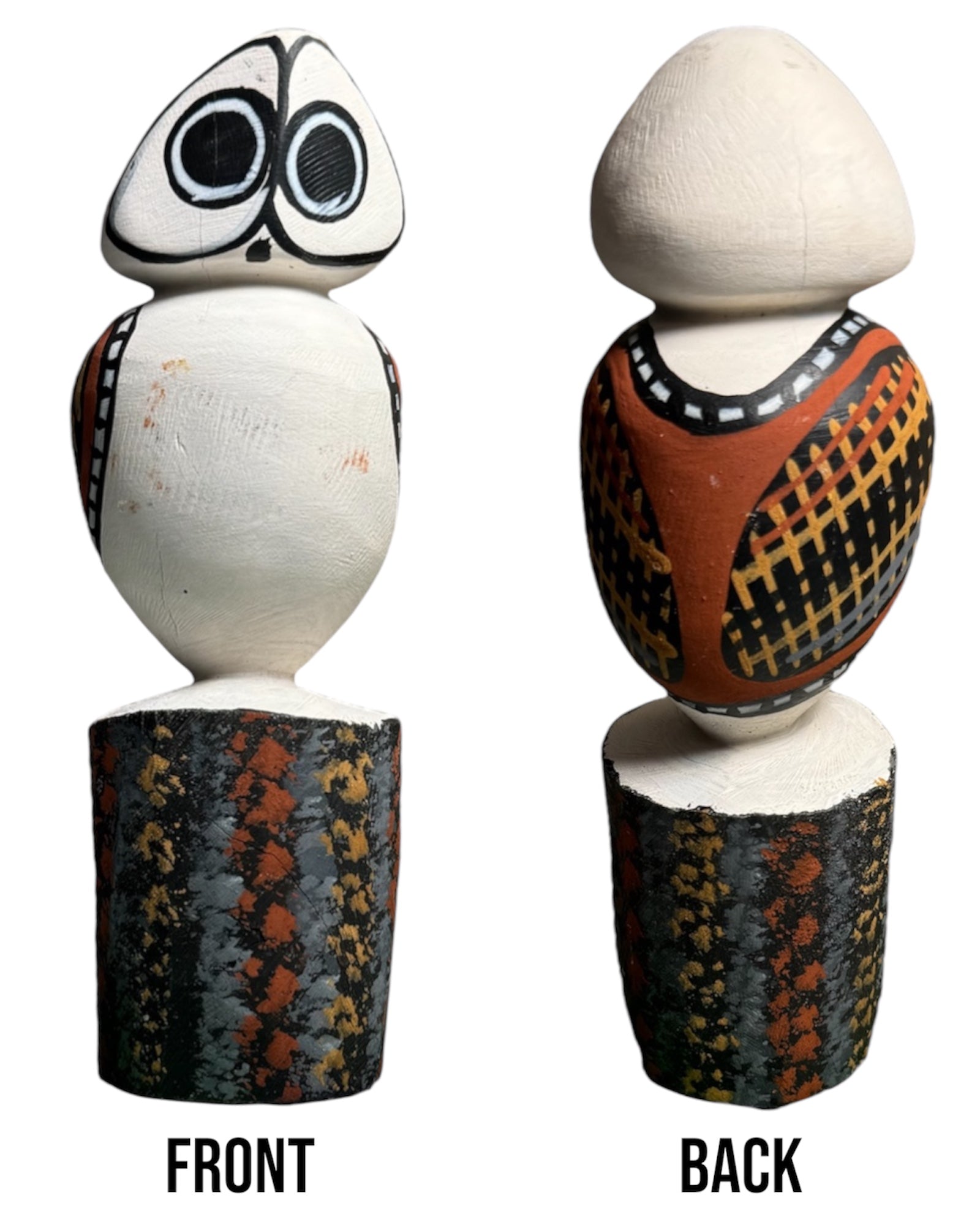 Owl Carving (White|S) - Mario Munkara .070