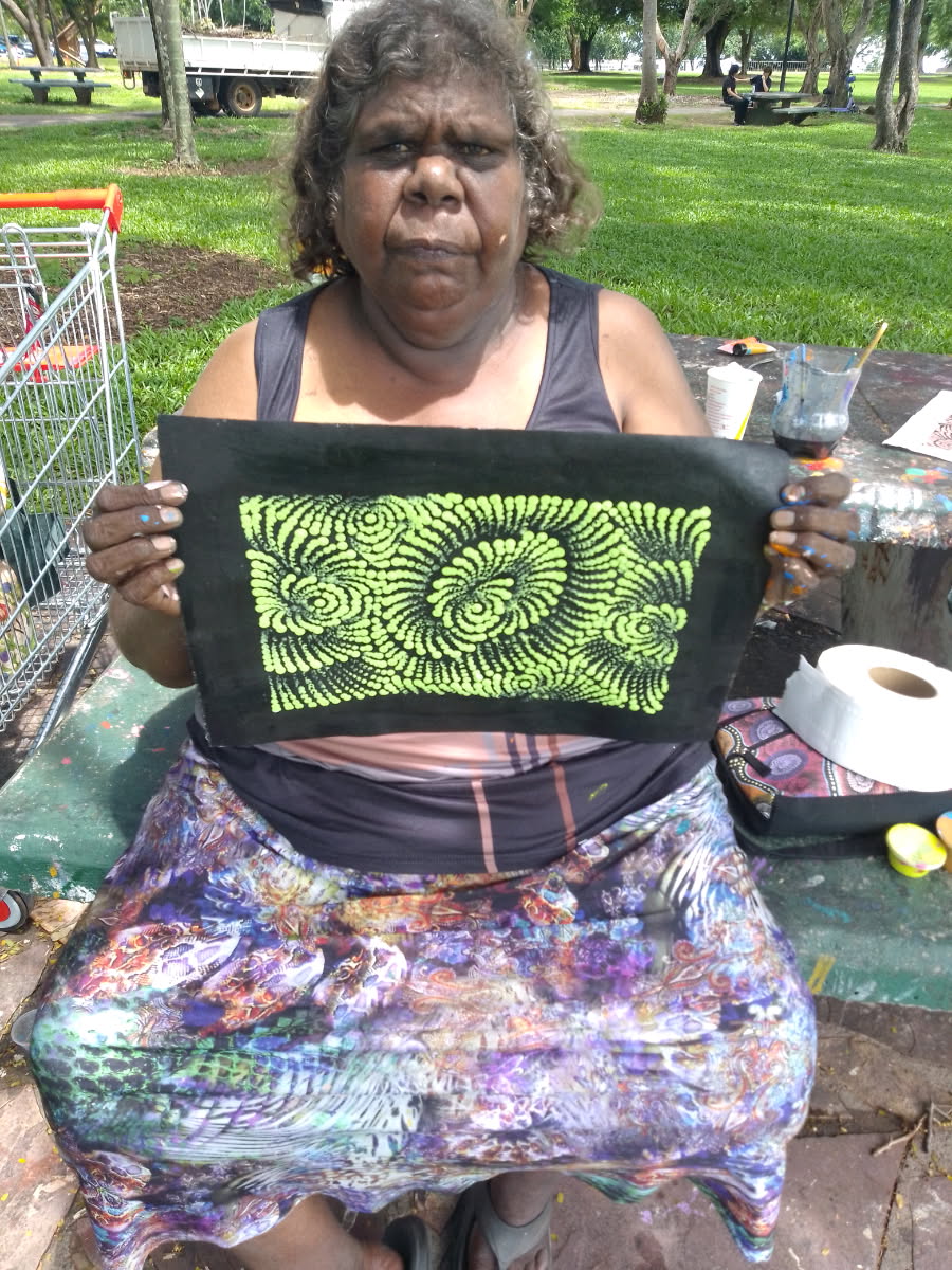 Maria Nampijinpa Brown - Flying Ants .12-3