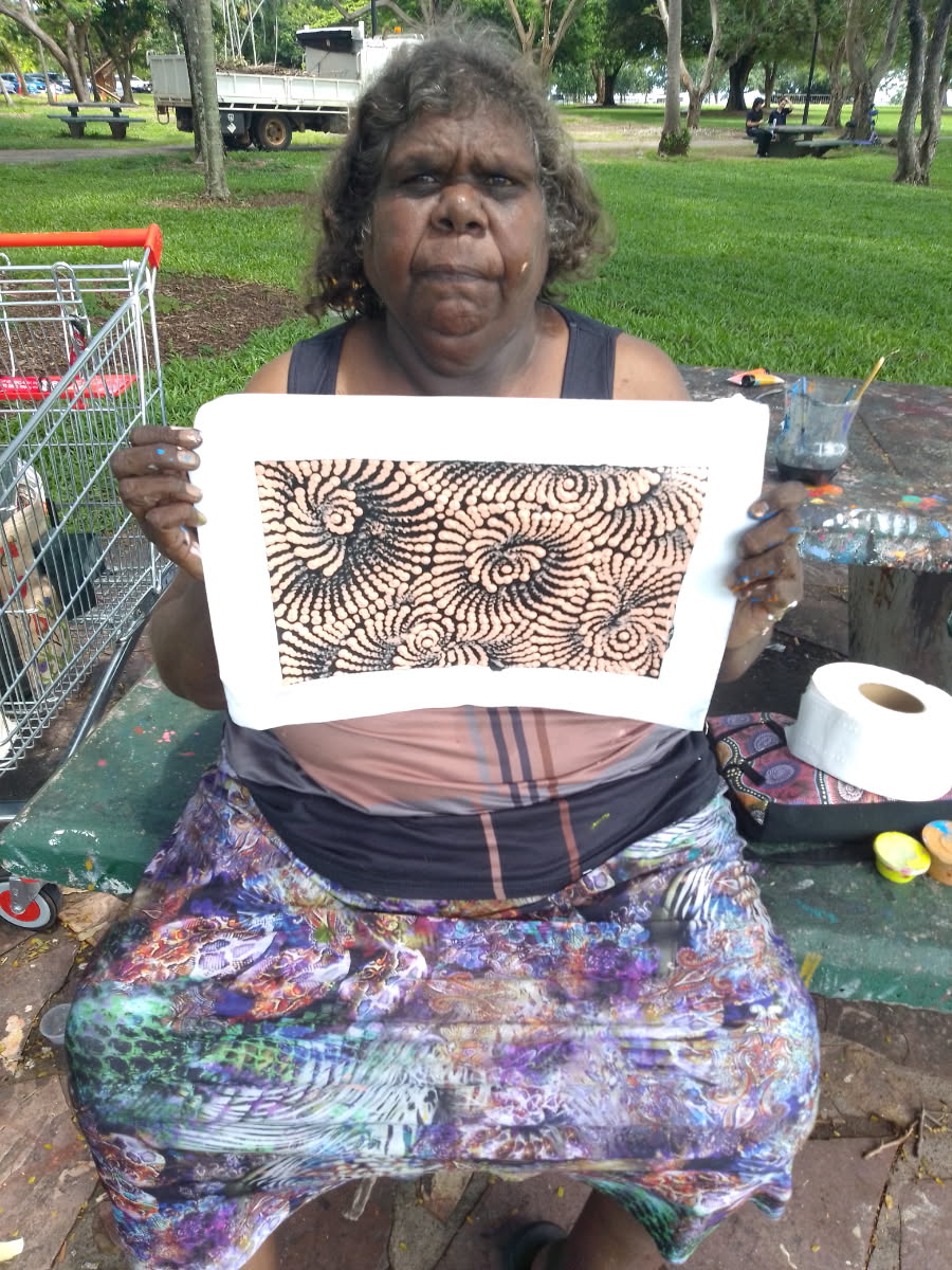 Maria Nampijinpa Brown - Flying Ants .12-4