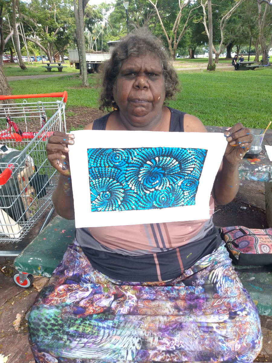 Maria Nampijinpa Brown - Flying Ants .12-5