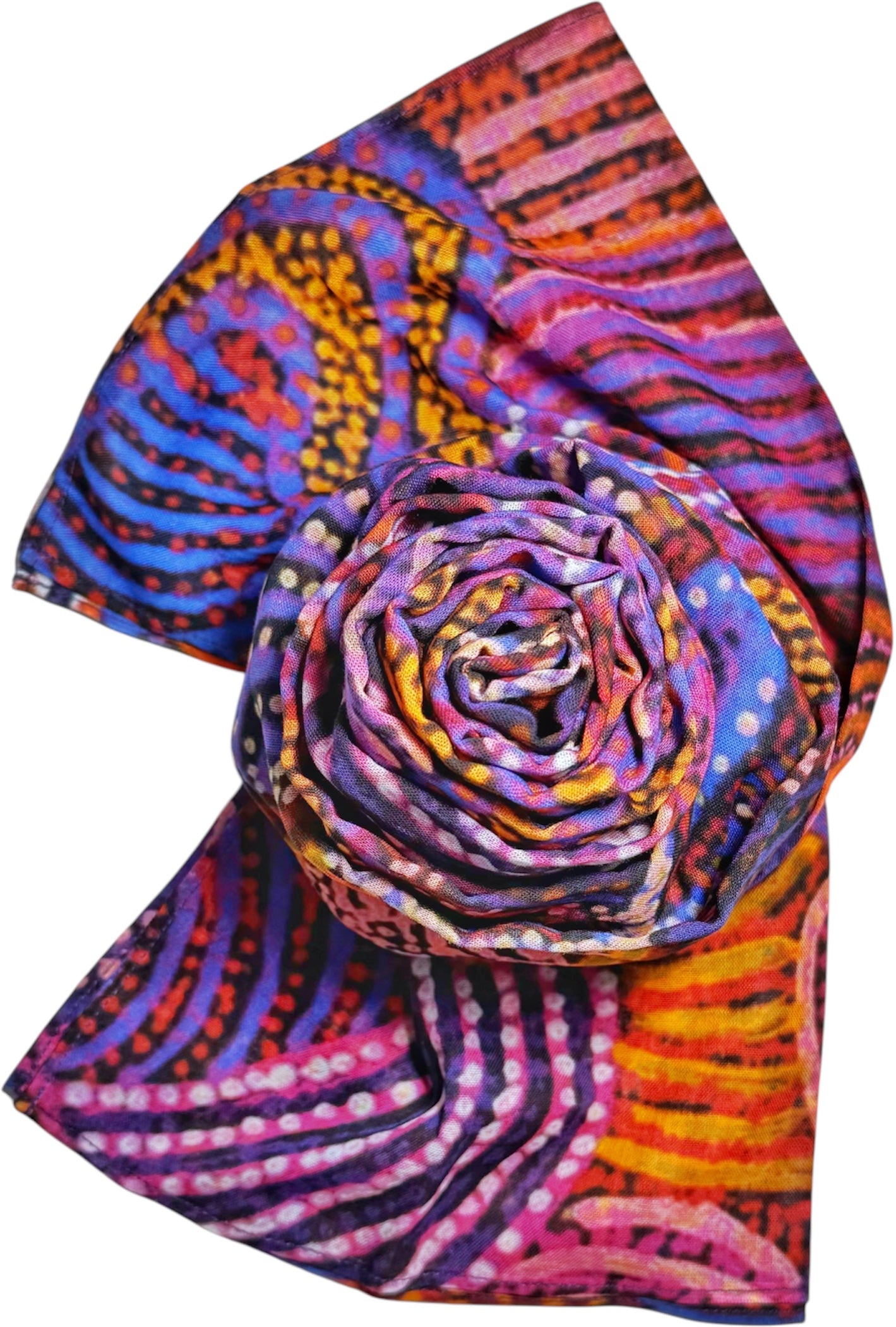 Organic Cotton Summer Scarf - Nora Nyutjanka Davidson