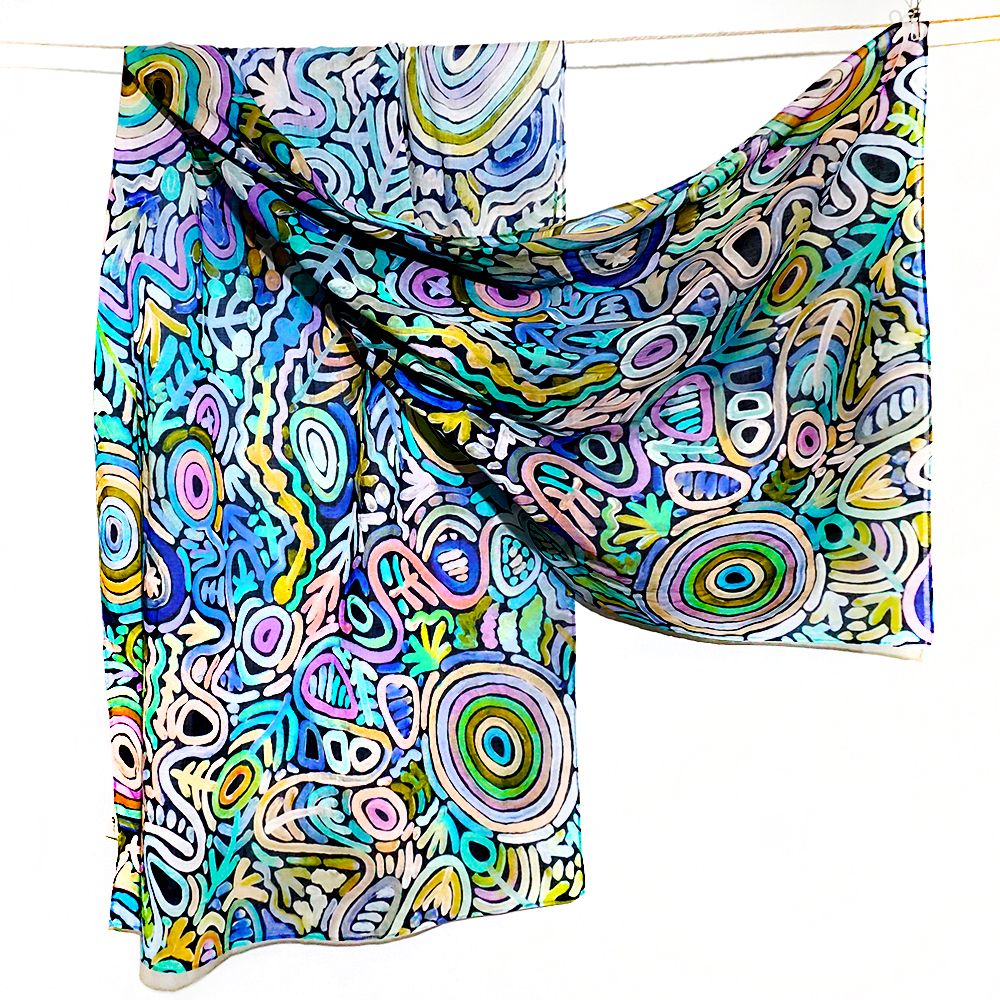 Organic Cotton Summer Scarf - Cedric Varcoe