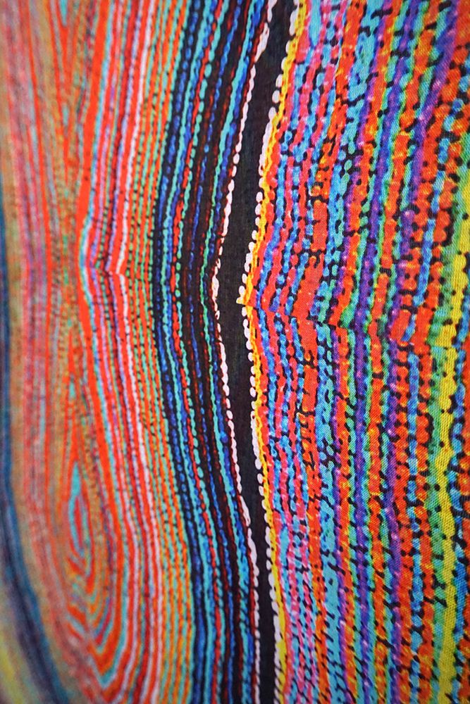 Organic Cotton Summer Scarf - Liddy Napanangka Walker