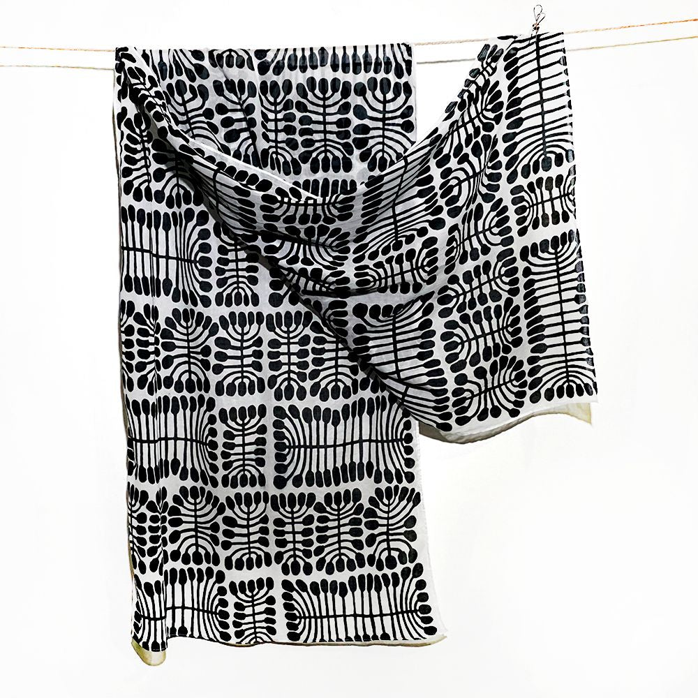 Organic Cotton Summer Scarf - Mitjili Napurrula