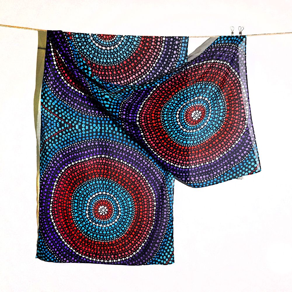 Organic Cotton Summer Scarf - Olivia Wilson