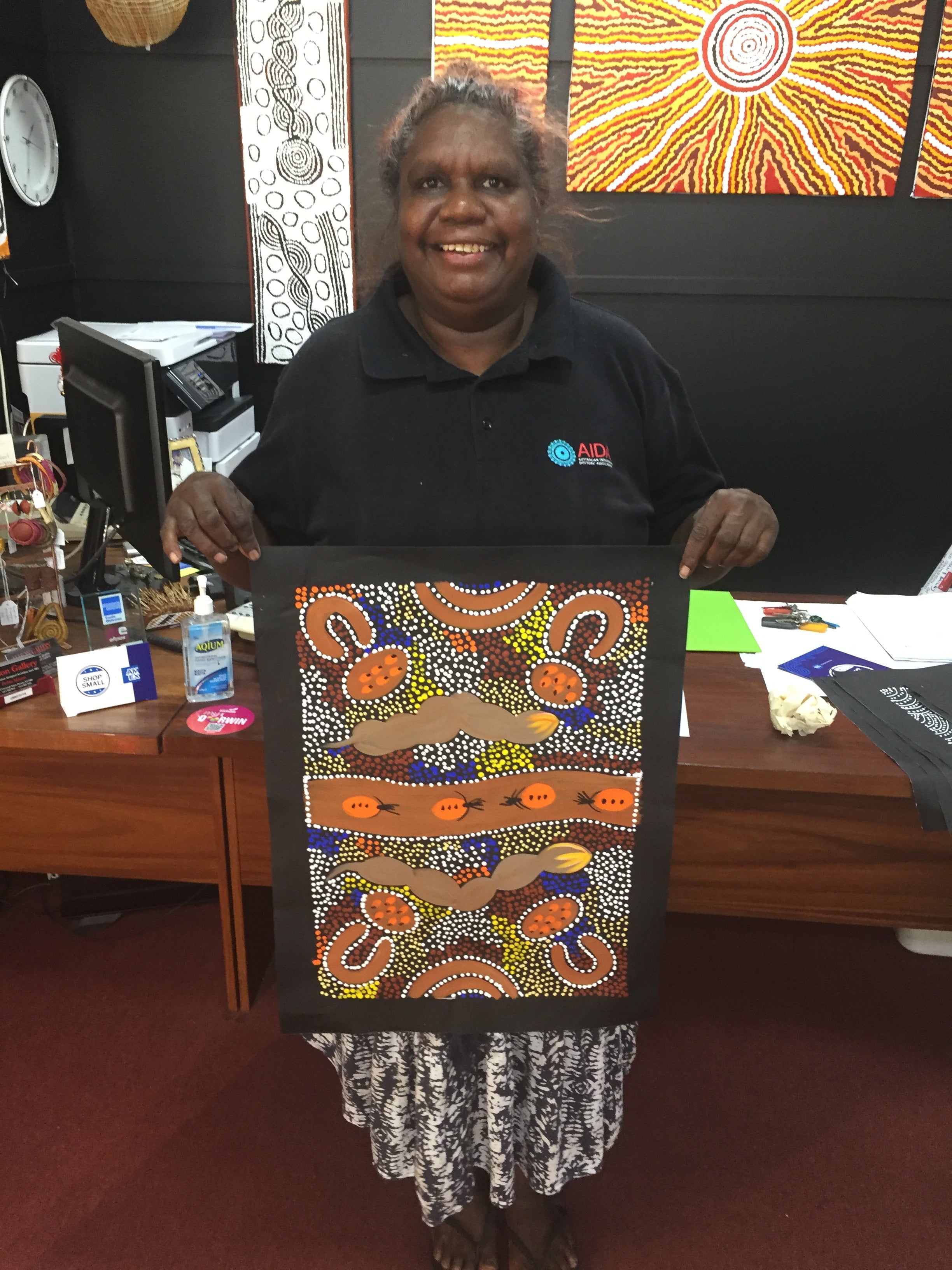 Louise Numina Napananka - Bush Tucker .57-37