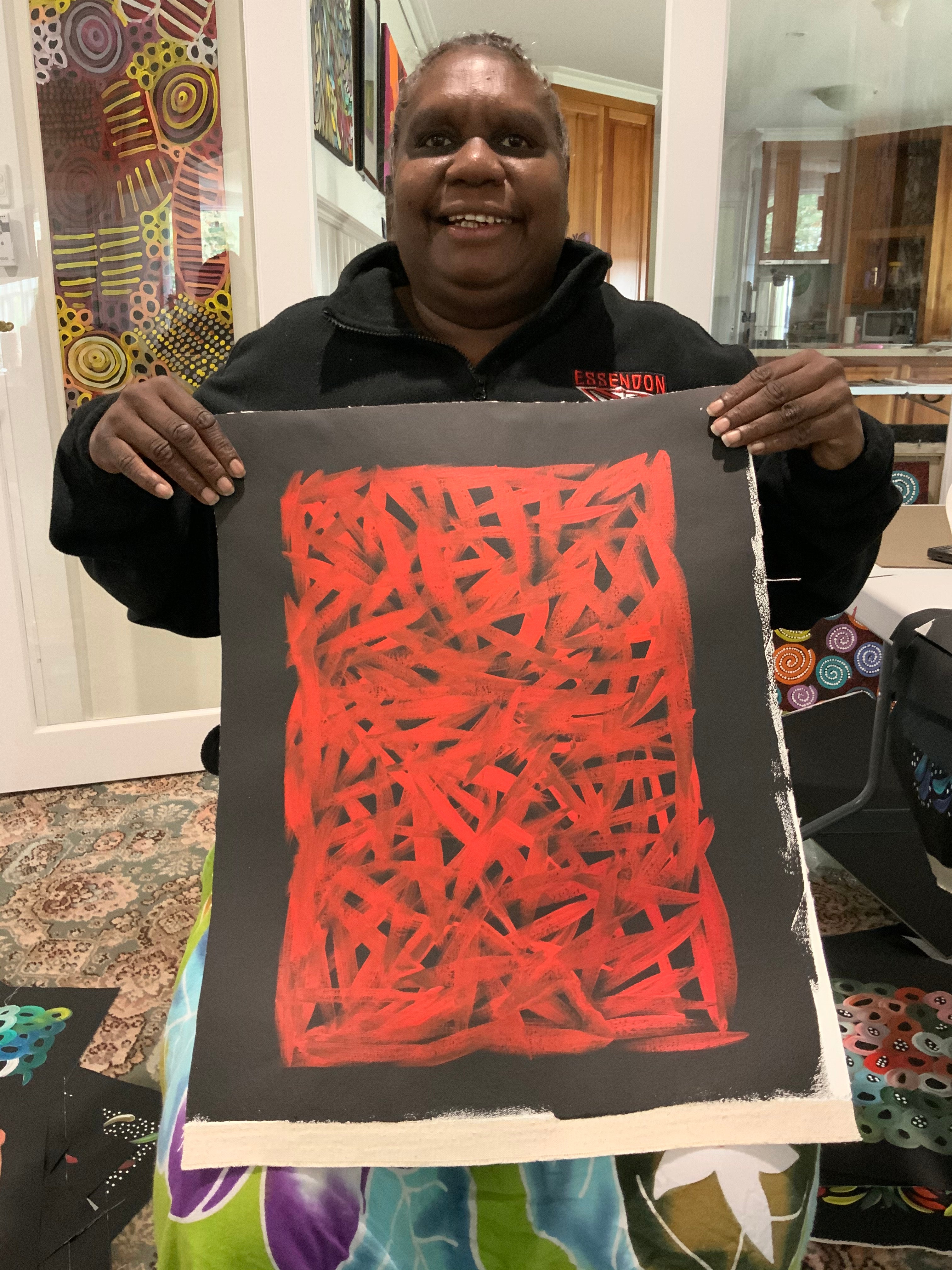 Louise Numina Napananka - Spinifex Grass .34-40