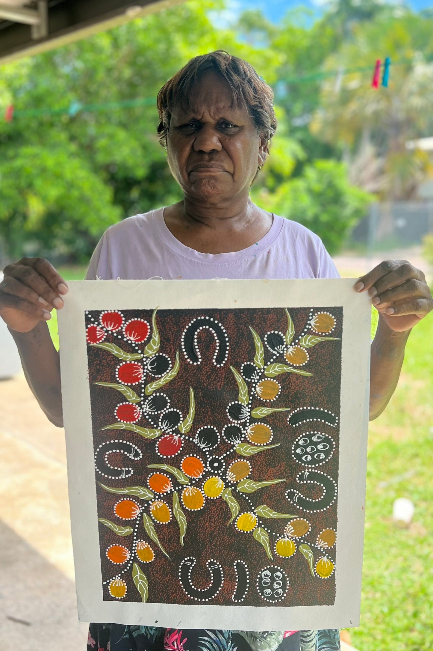 Caroline Numina - Women Gathering Bush Tomatoes .10-48