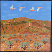 Kathleen Buzzacott - West MacDonnell Ranges - 30x30cm .17-17