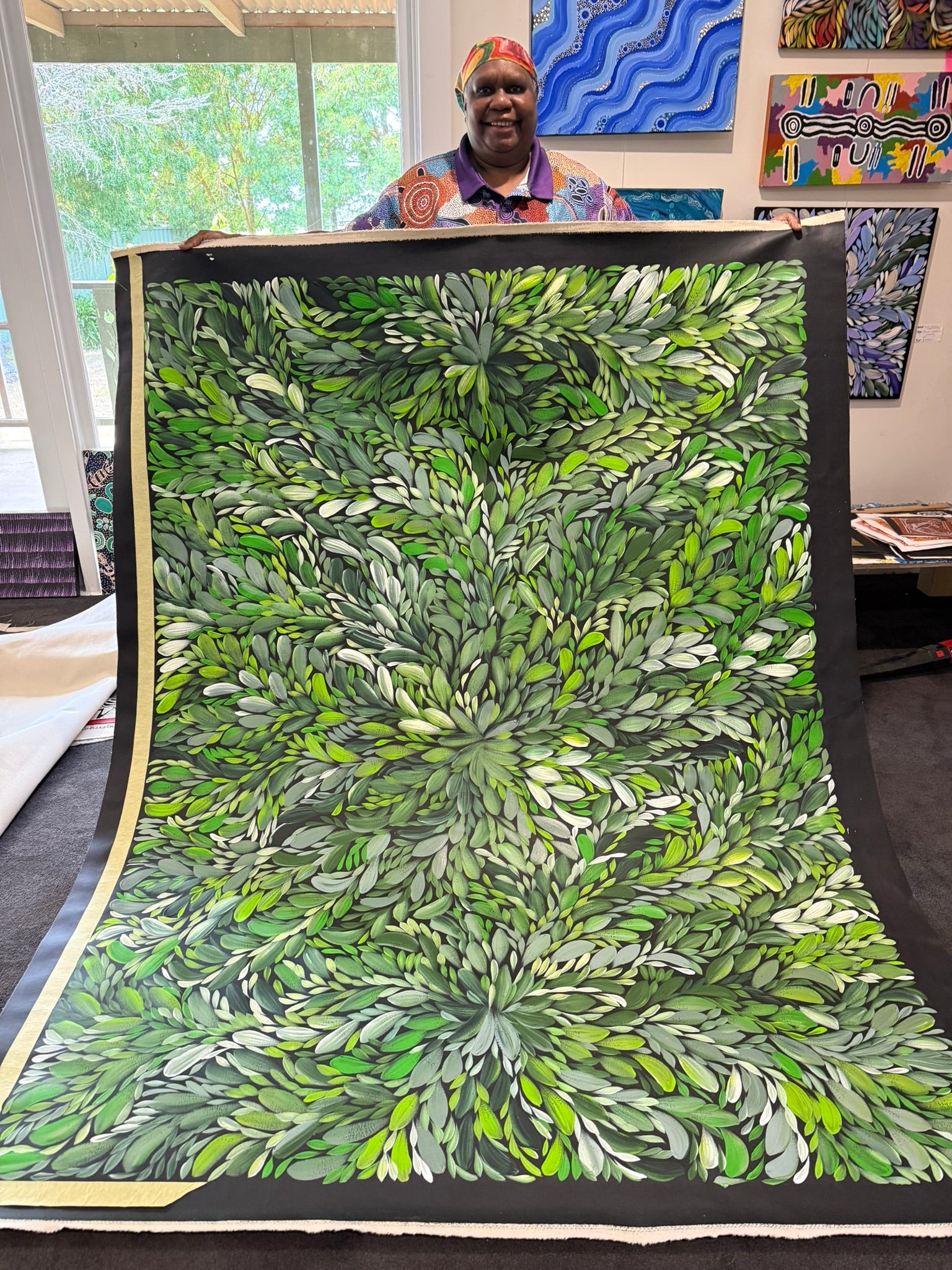 Louise Numina Napananka - Bush Medicine Leaves .18-13