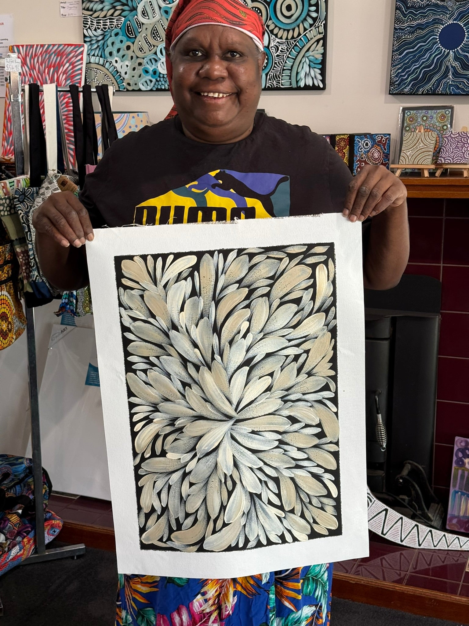 Louise Numina Napananka - Bush Medicine Leaves .19-17