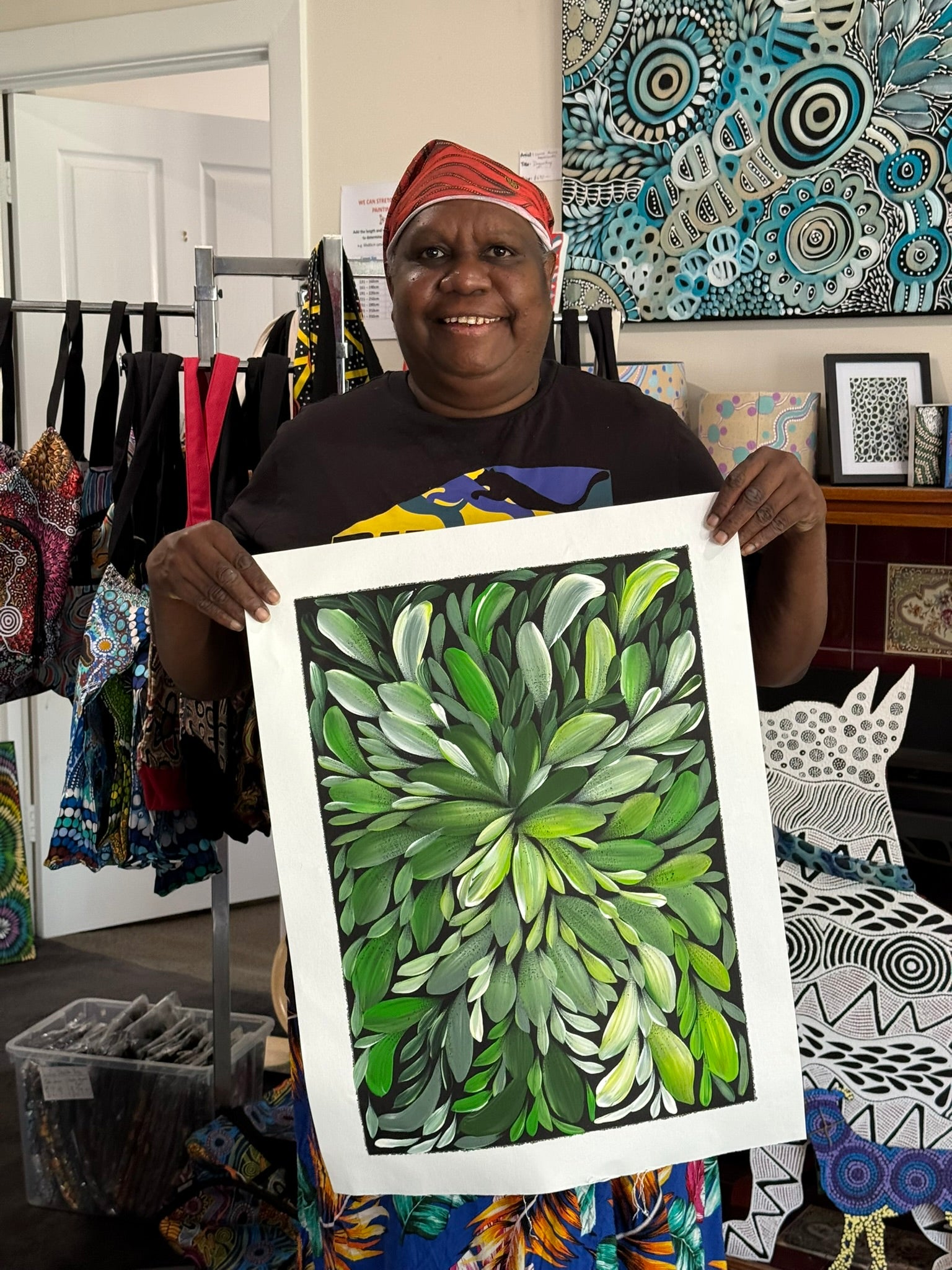 Louise Numina Napananka - Bush Medicine Leaves .19-21