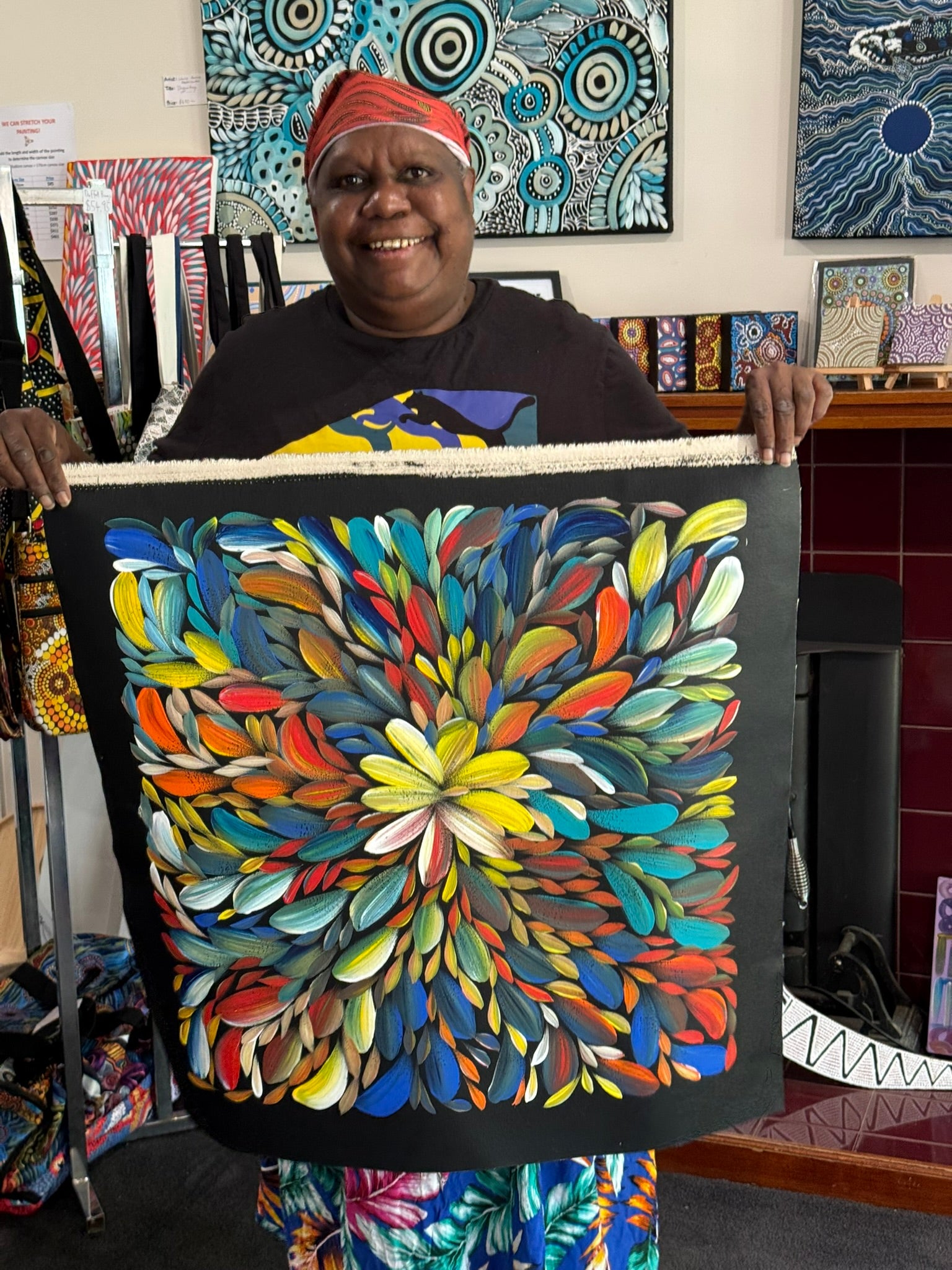 Louise Numina Napananka - Bush Medicine Leaves .19-26