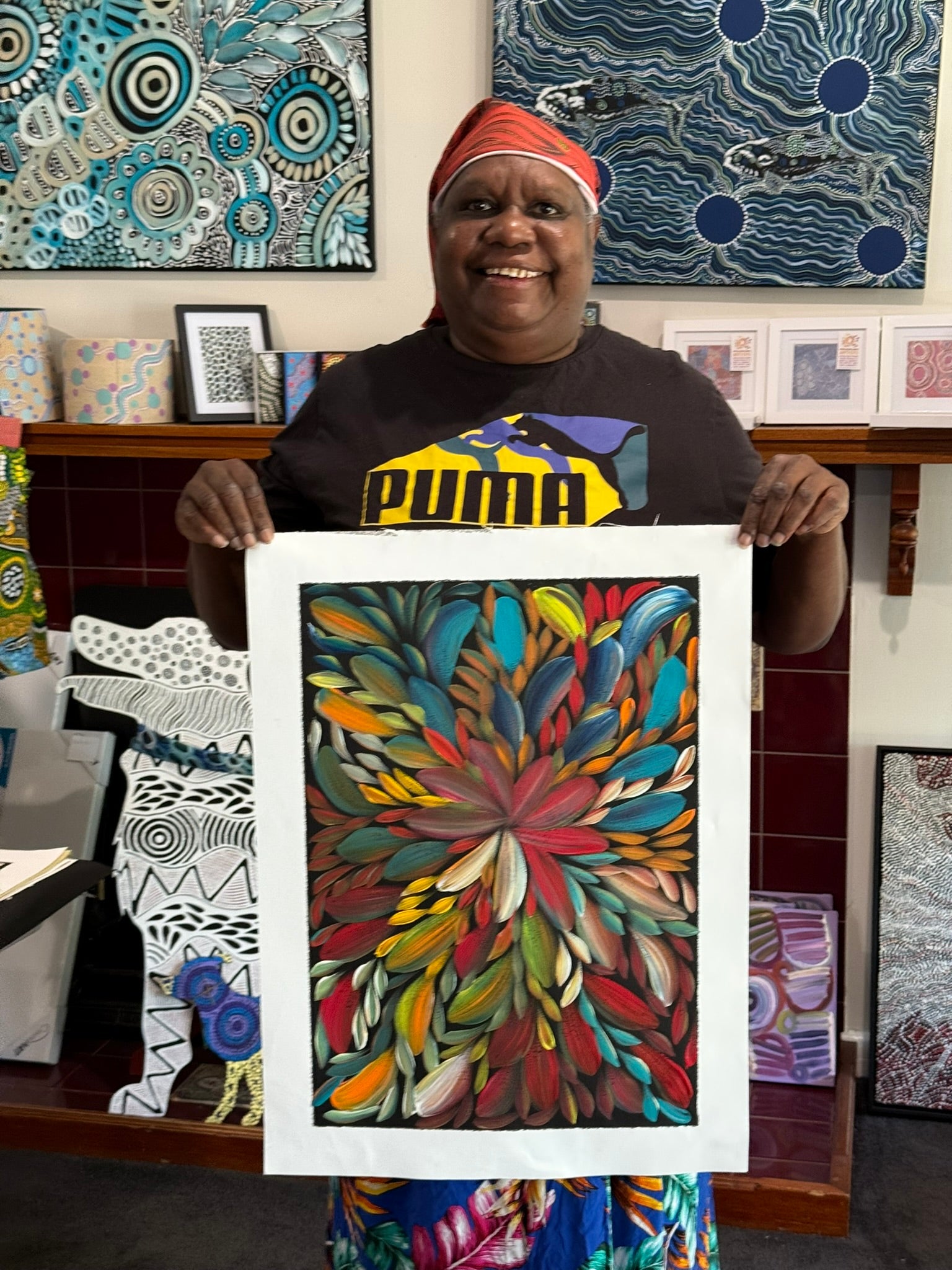 Louise Numina Napananka - Bush Medicine Leaves .19-37