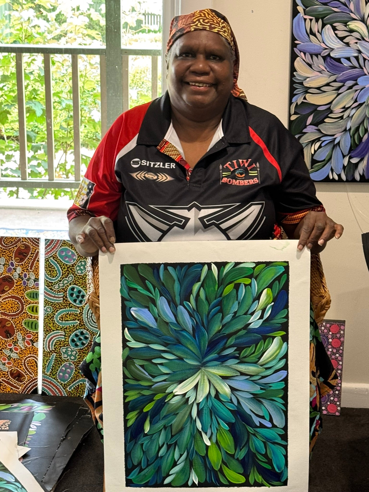 Louise Numina Napananka - Bush Medicine Leaves .24-16