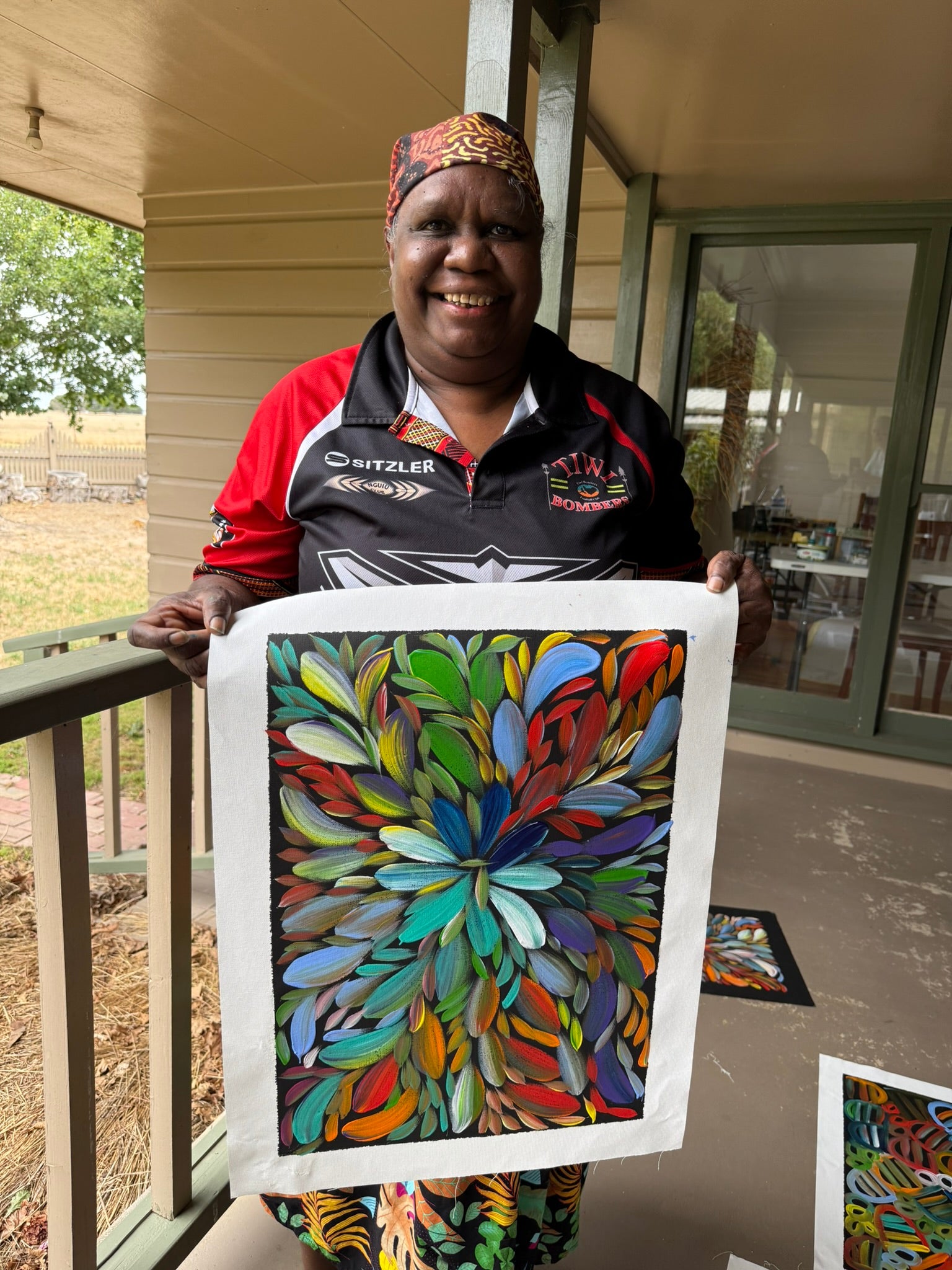 Louise Numina Napananka - Bush Medicine Leaves .24-2