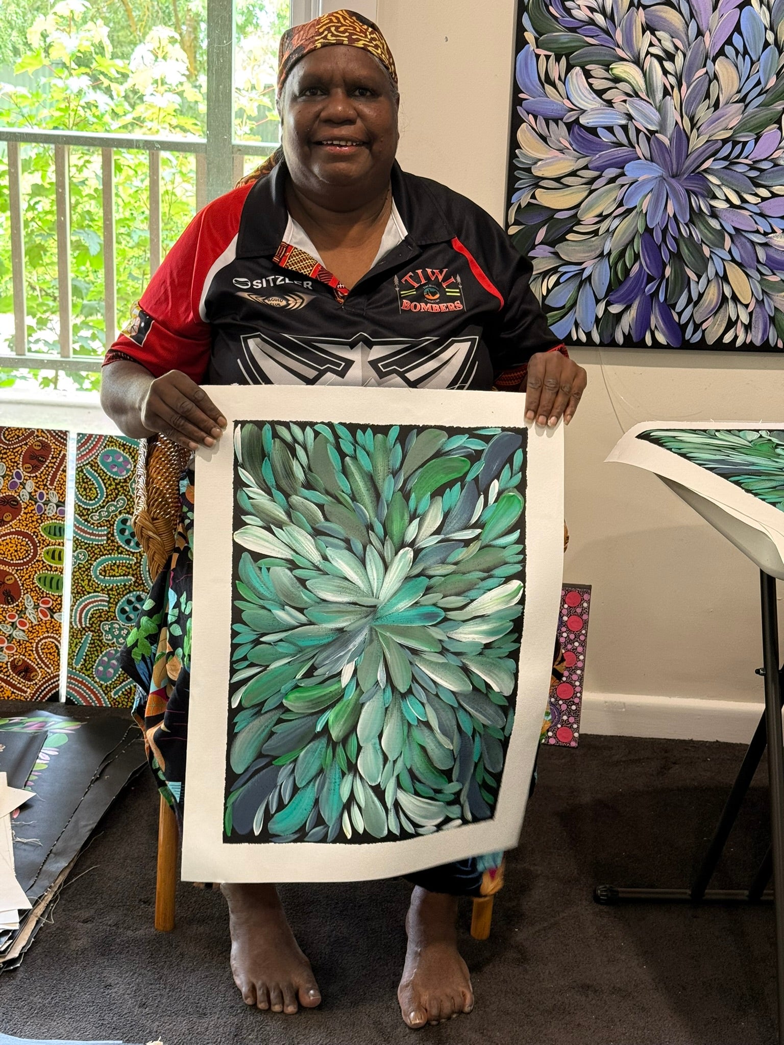 Louise Numina Napananka - Bush Medicine Leaves .24-40