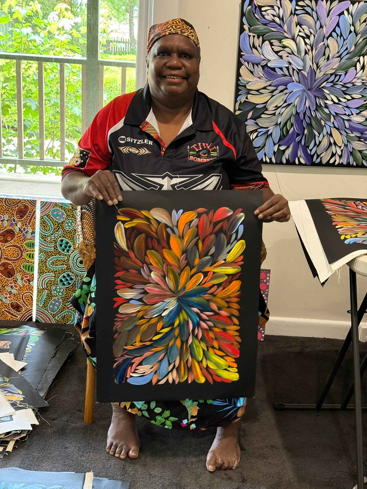 Louise Numina Napananka - Bush Medicine Leaves .24-43