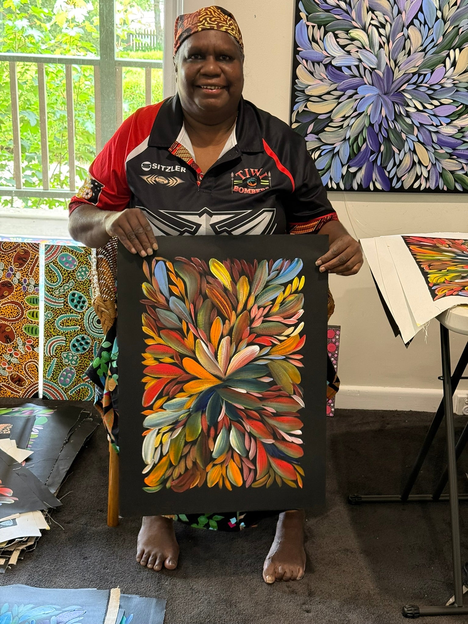 Louise Numina Napananka - Bush Medicine Leaves .24-44