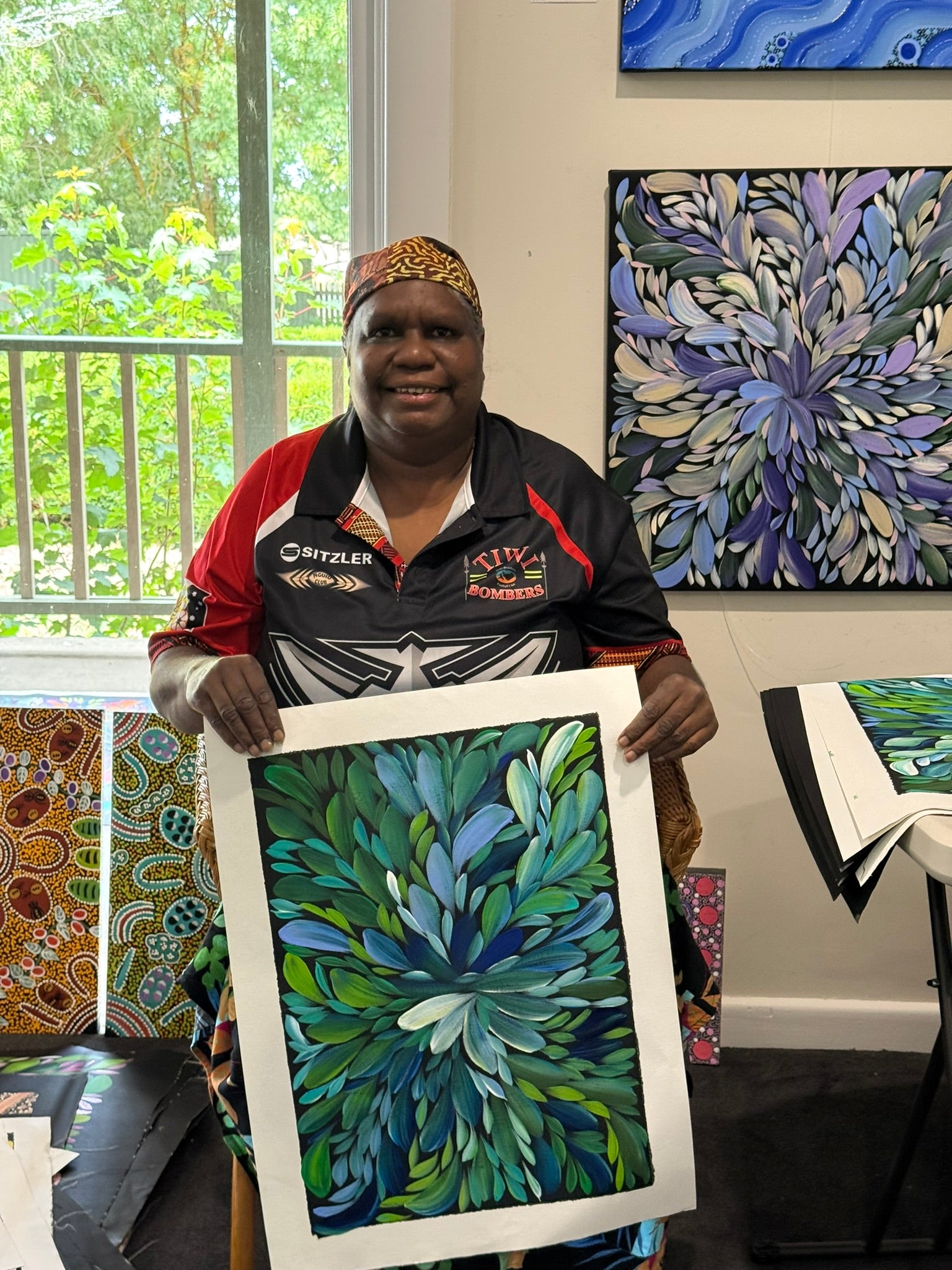 Louise Numina Napananka - Bush Medicine Leaves .24-48