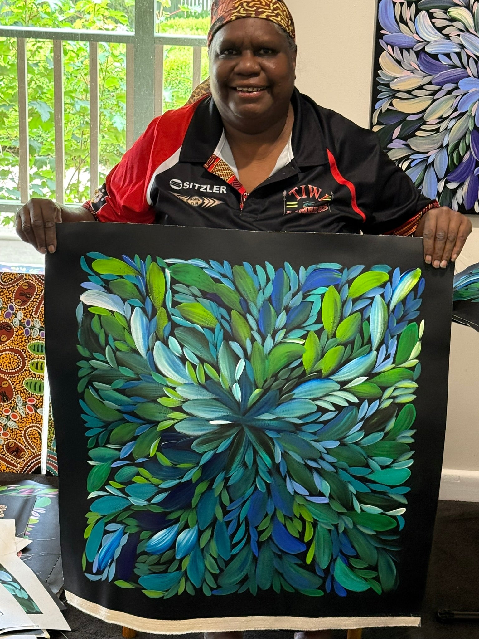 Louise Numina Napananka - Bush Medicine Leaves .24-56