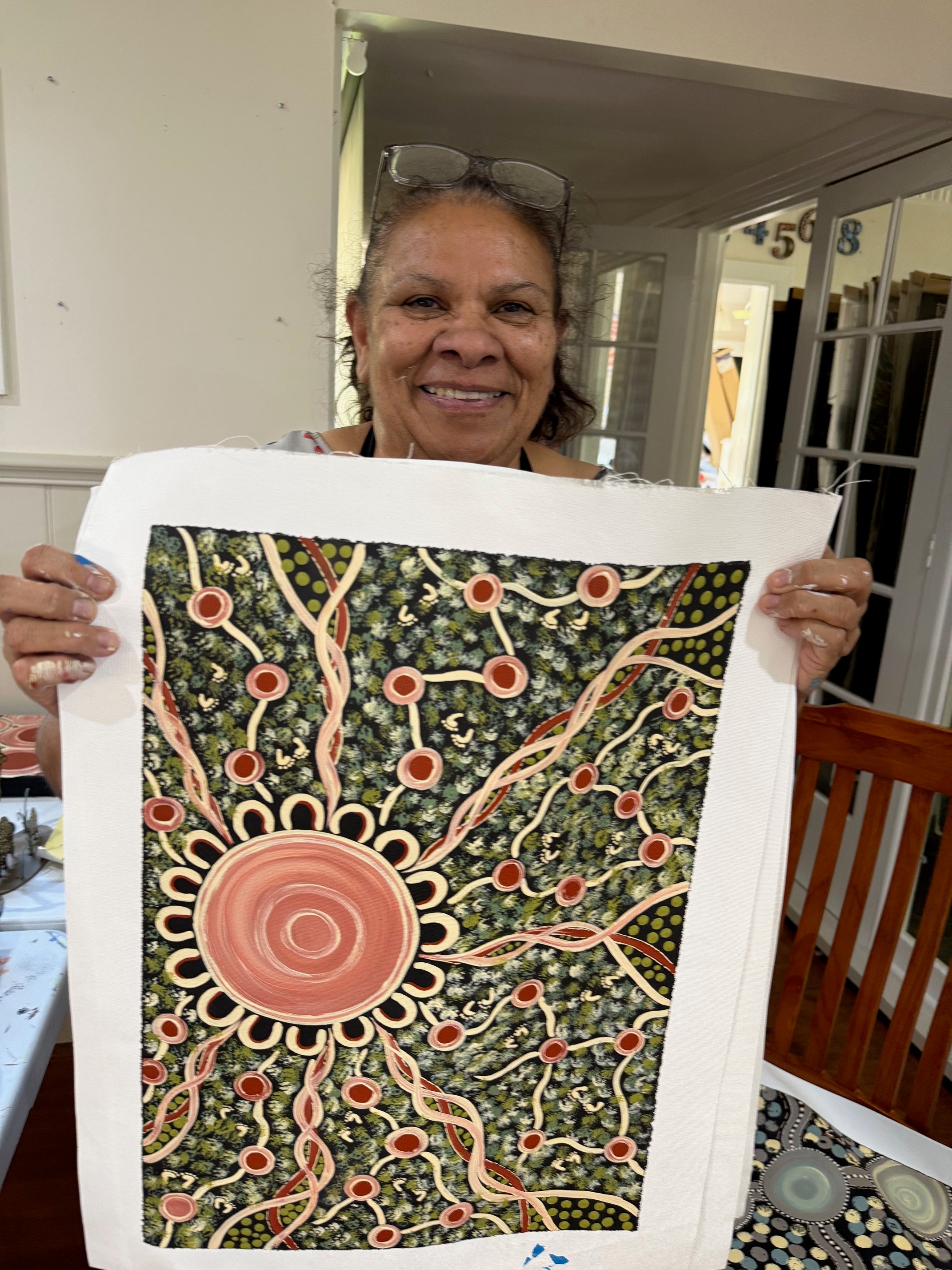 Deidre Burgoyne Rosier - Walk About with Families and Gatherings .34-12